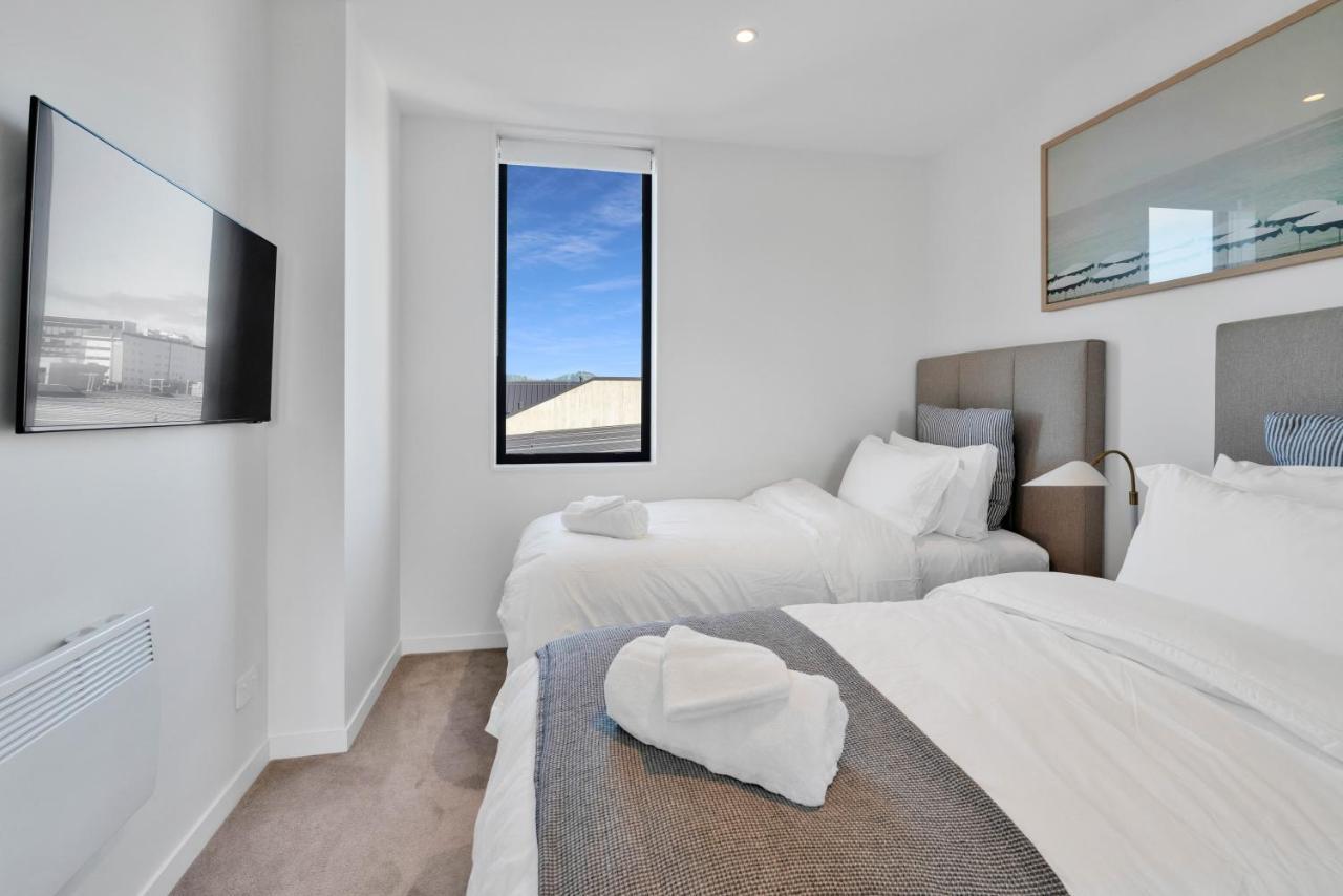 Top Floor Luxury City Central W Sunny Balcony Christchurch Exterior foto