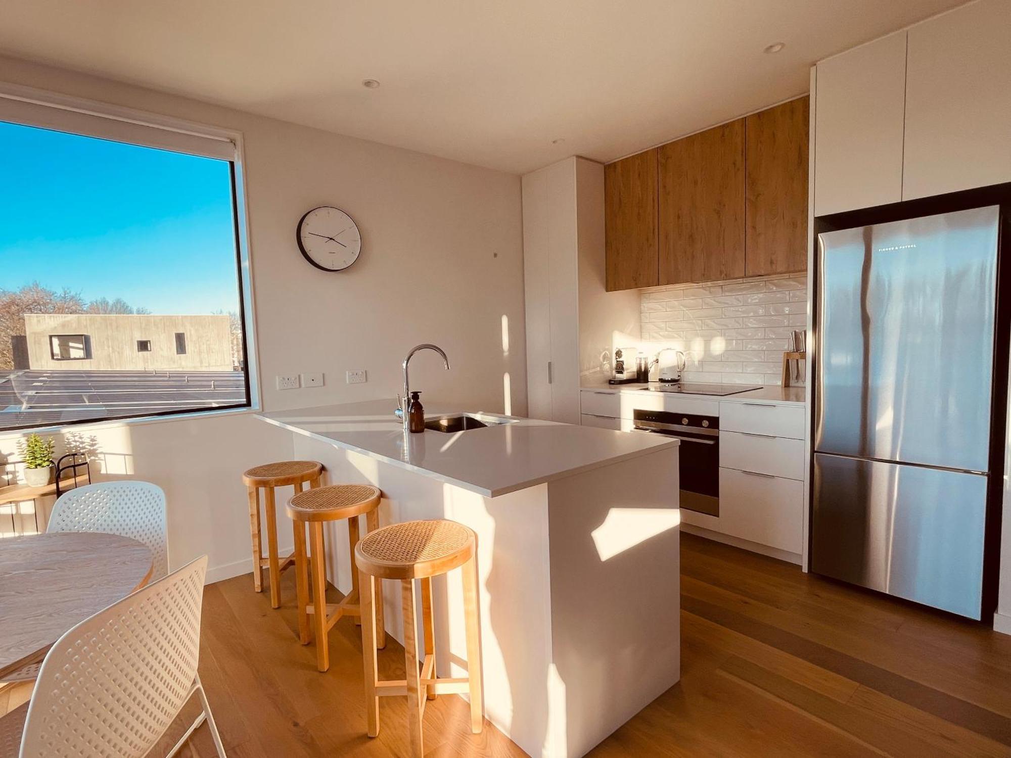 Top Floor Luxury City Central W Sunny Balcony Christchurch Exterior foto